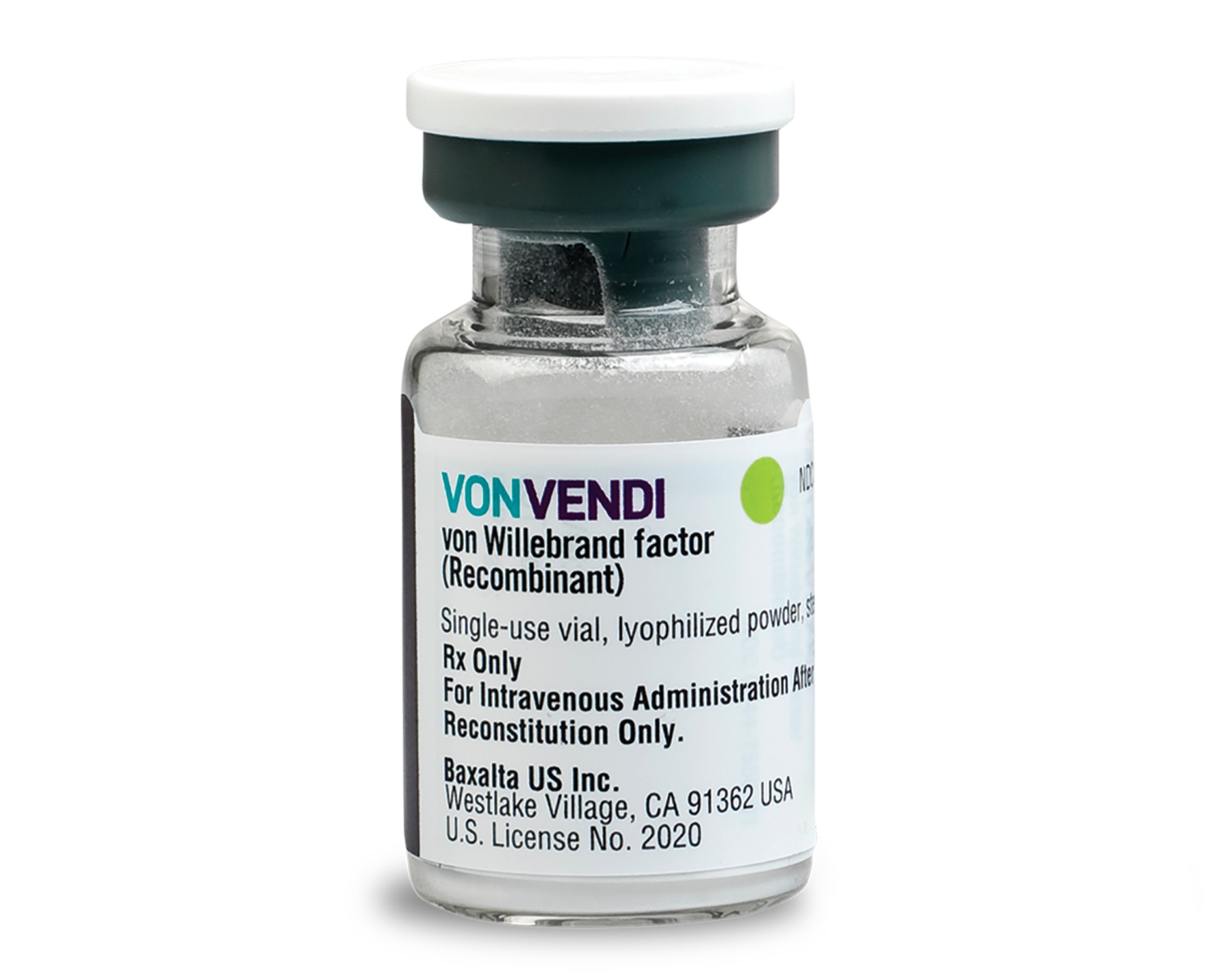 VONVENDI 650 AQ KIT 5 ML DILUENT US/PR 450-850 International Units