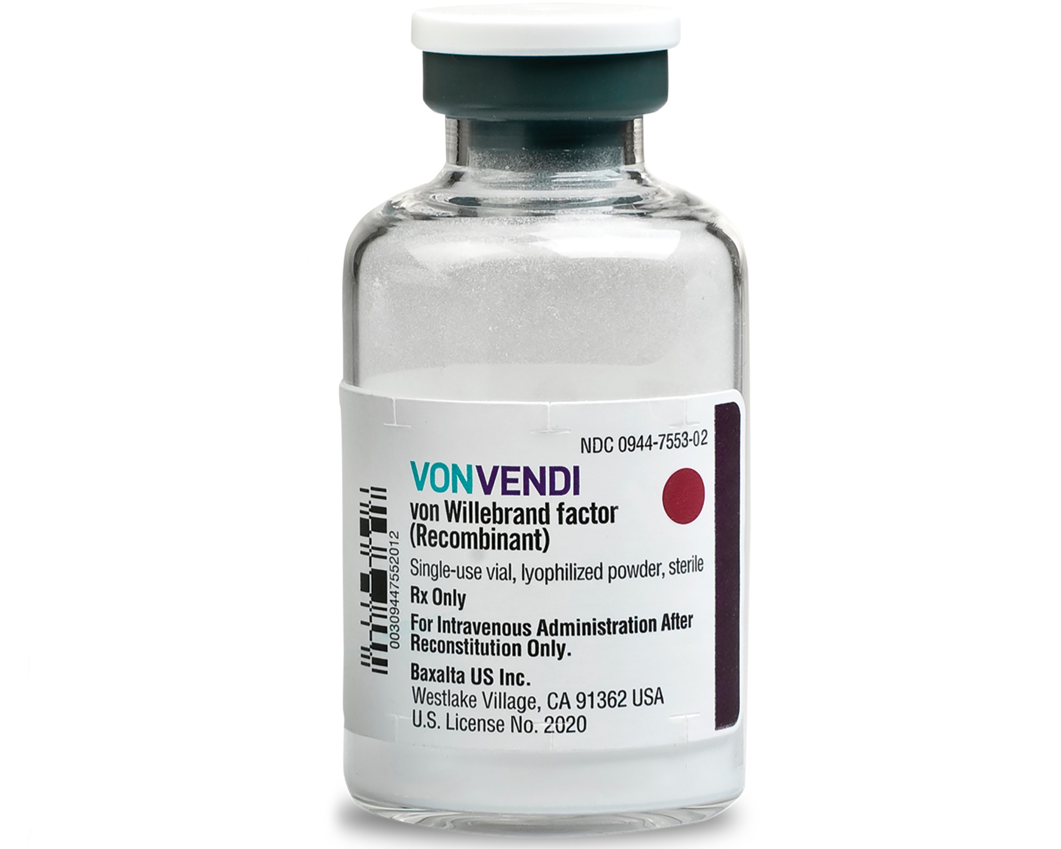 VONVENDI 1300 AQ KIT 10 ML DILUENT US/PR 900-1700 International Units